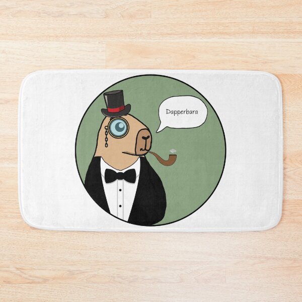 Item preview, Dapperbara Capybara! designed and sold by ProfanityFarm.