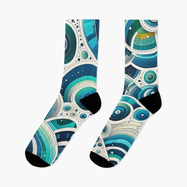 Item preview, Blue Pattern 1 designed and sold by blackwhiteblue.