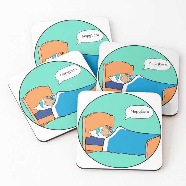 Item preview, Napybara Capybara! designed and sold by ProfanityFarm.