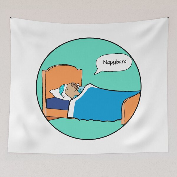 Item preview, Napybara Capybara! designed and sold by ProfanityFarm.