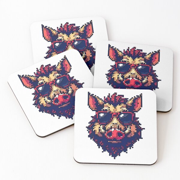 Item preview, Pixel Mighty Warthog designed and sold by NaturePixel.
