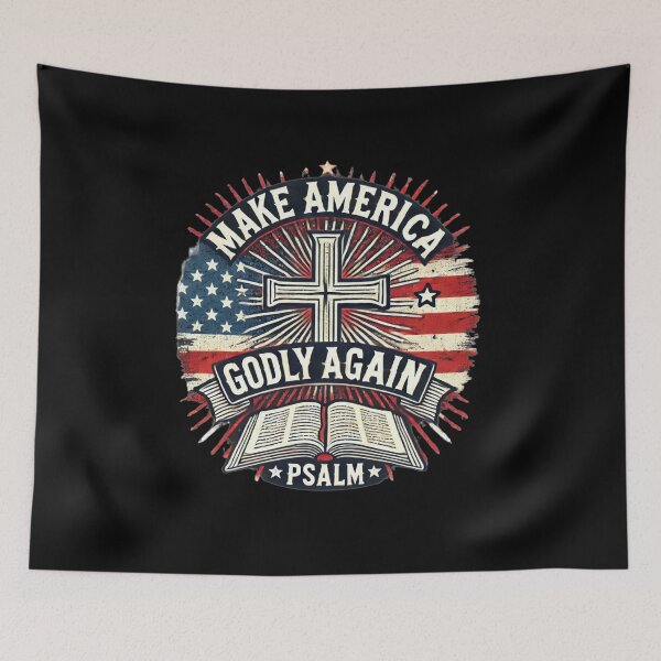 Item preview, Make America godly again psalm designed and sold by Mateusz Majcherek.