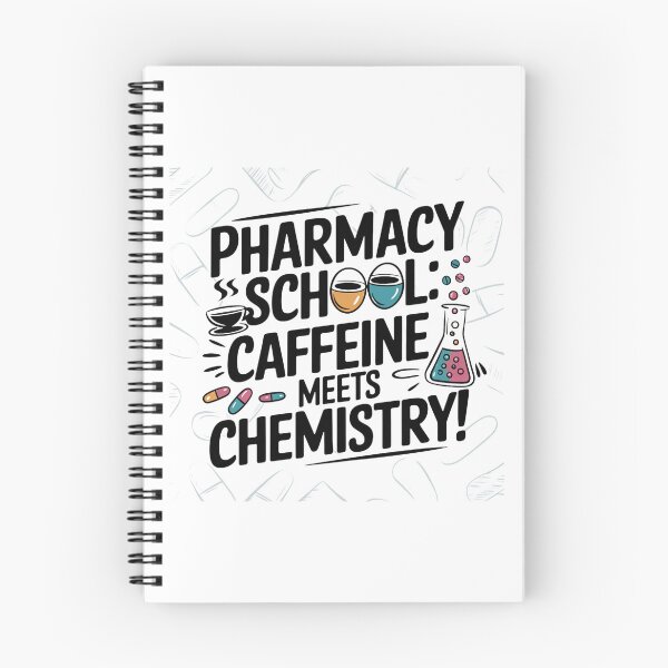 Item preview, Pharmacy School Where Caffeine Meets Chemistry! designed and sold by Mateusz Majcherek.
