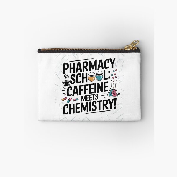 Artikelvorschau, Pharmazieschule: Wo Koffein auf Chemie trifft! entworfen und verkauft von Mateusz Majcherek.