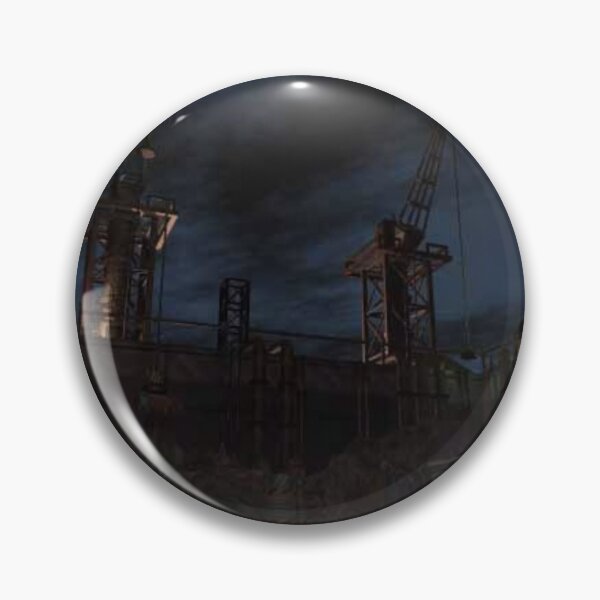 Item preview, Dead factory helicopter landing zone, Resident evil 3 designed and sold by PatronesKawai.