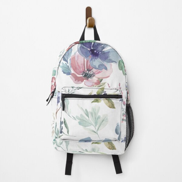 Item preview, Winter Florals White Background designed and sold by Sheila McDowell Design.
