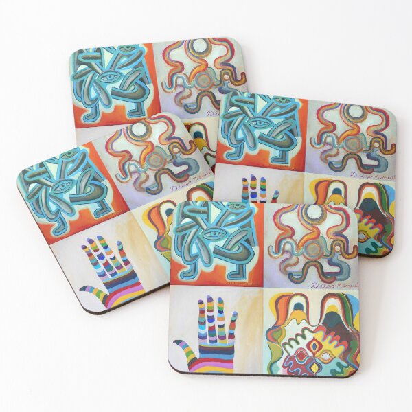Item preview, 4 pop abstract designed and sold by Diego Manuel Rodriguez.