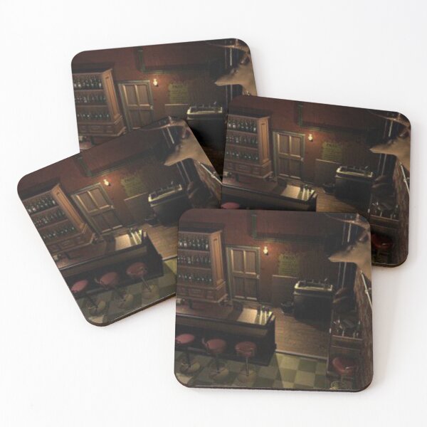 Item preview, Raccoon city uptown black jack's bar, Resident evil 3, Resident evil 3 designed and sold by PatronesKawai.
