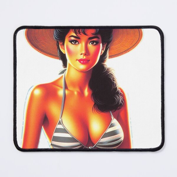 Item preview, Bikini Japanese Woman designed and sold by PulpVintage.