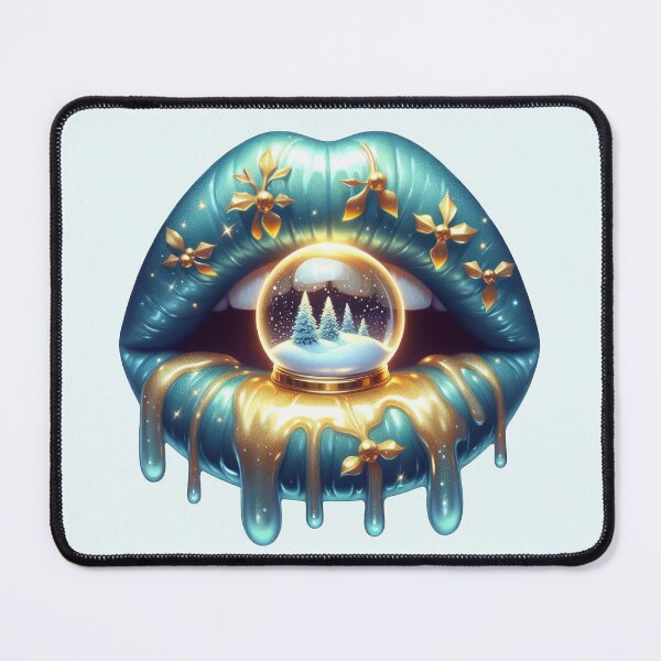 Item preview, Frosted Elegance Winter Wonderland Lips designed and sold by Margival.