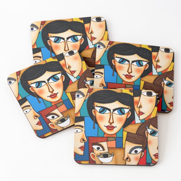 Item preview, Abstract Faces designed and sold by MysticEve.