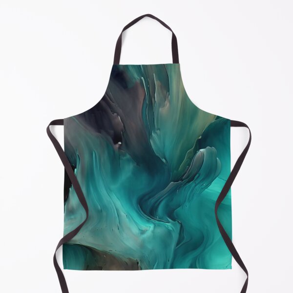 Item preview, Symphony Blue-Green designed and sold by blackwhiteblue.