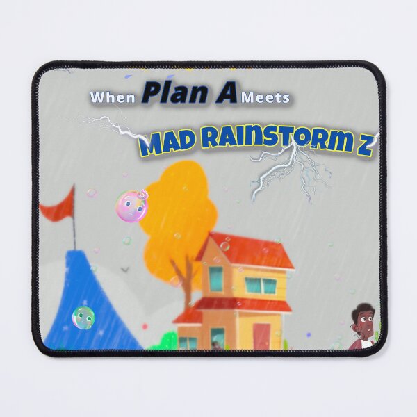 Item preview, "Mad Rainstorm Z Crashes the Party" designed and sold by CATBUTT-DESIGNS.