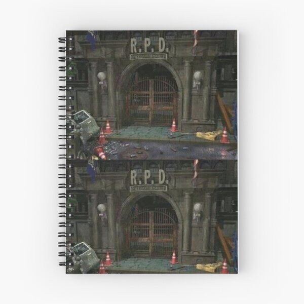 Aperçu de l'œuvre Entrée du commissaire, Resident Evil 3 créée et vendue par PatronesKawai.