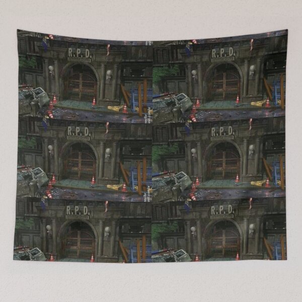 Item preview, Police Station Entrance, Resident Evil 3 designed and sold by PatronesKawai.