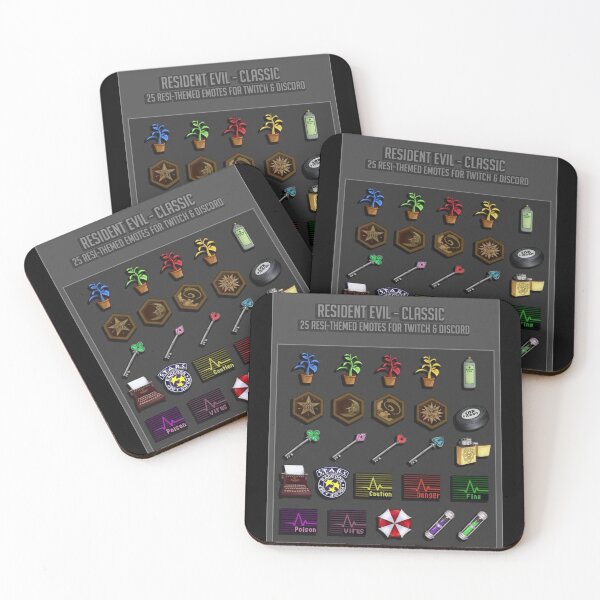 Item preview, Symbols, Resident Evil 3 designed and sold by PatronesKawai.