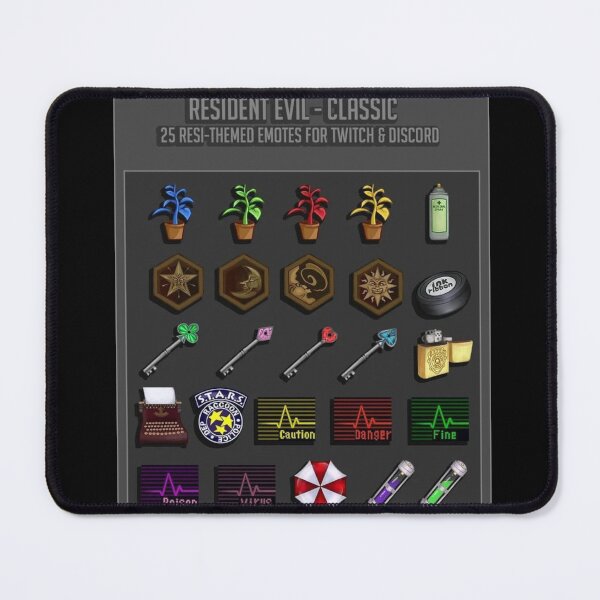 Item preview, Symbols, Resident Evil 3 designed and sold by PatronesKawai.