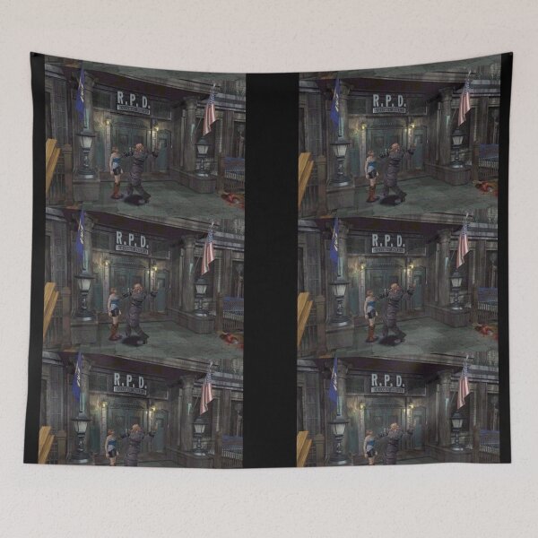 Item preview, Police Station Entrance, Resident Evil 3 designed and sold by PatronesKawai.