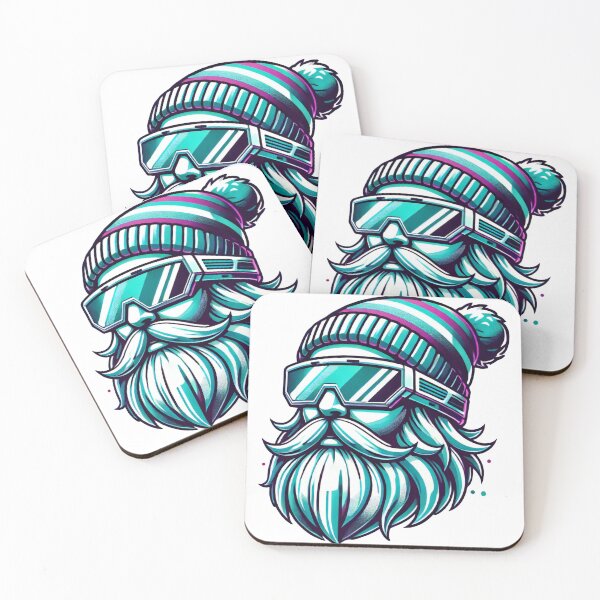 Item preview, Futuristic Santa with Cyberpunk Aesthetic designed and sold by AIARTIST1.