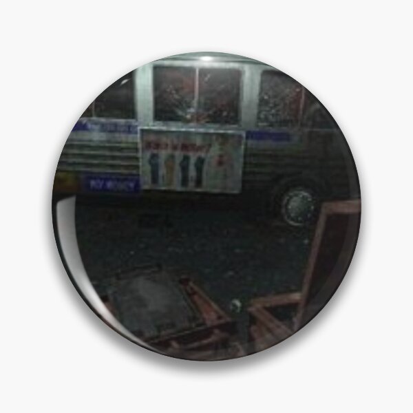Item preview, Crashed bus area, Resident evil 2 designed and sold by PatronesKawai.