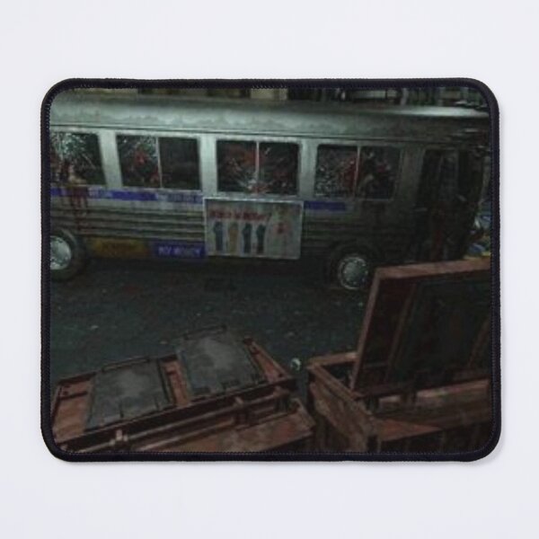 Item preview, Crashed bus area, Resident evil 2 designed and sold by PatronesKawai.