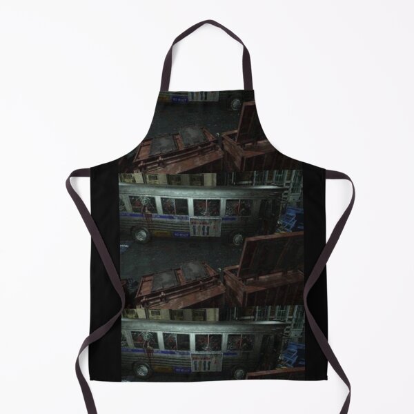 Item preview, Crashed bus area, Resident evil 2 designed and sold by PatronesKawai.