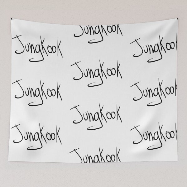 Item preview, Jungkook's name designed and sold by Bu-ho.