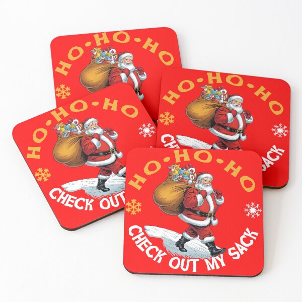 Item preview, Ho Ho Ho Check Out My Sack designed and sold by Alema Art.