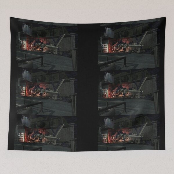 Item preview, Police station helipad, Resident evil 2 designed and sold by PatronesKawai.