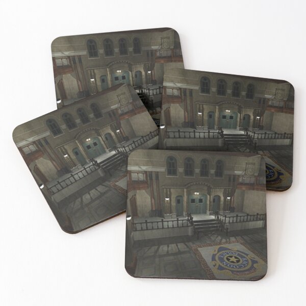 Item preview, Police station main hall, Resident evil 2 designed and sold by PatronesKawai.