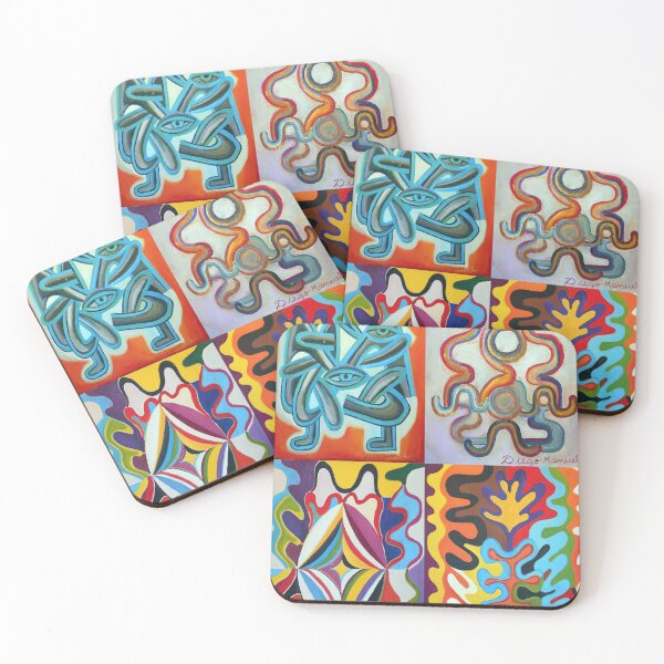 Item preview, 4 pop abstract designed and sold by Diego Manuel Rodriguez.