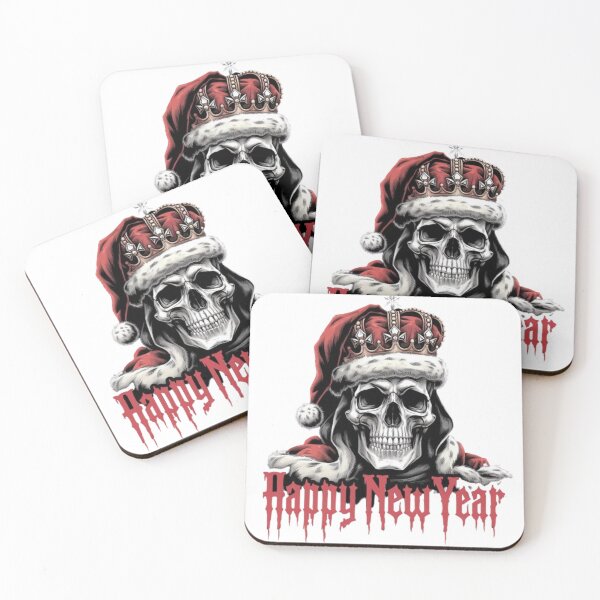 Item preview, skeleton celebrates new year designed and sold by DesignNadine.