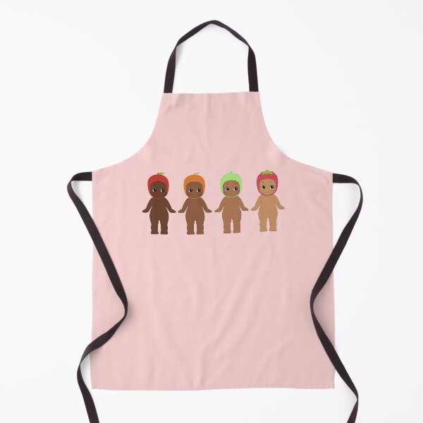 Item preview, Brown Sonny Angels With Fruit Hats designed and sold by lilacbokeh.
