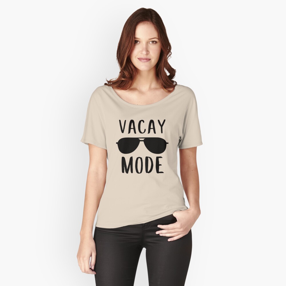Vacay Mode Summer Design T Shirt By Colorbyte Redbubble