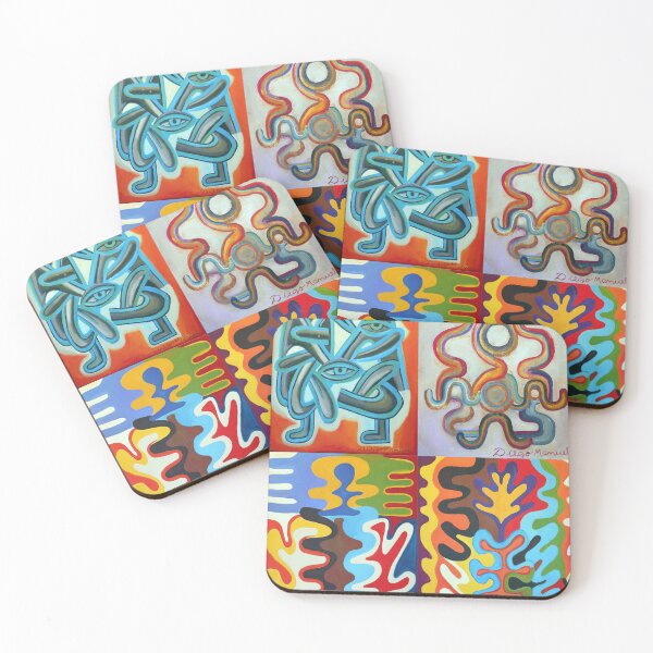 Item preview, 4 pop abstract designed and sold by Diego Manuel Rodriguez.