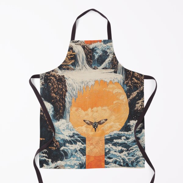 Item preview, The Moth Waterfall designed and sold by patternshoprad.