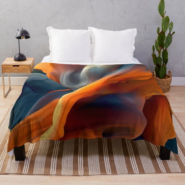 Item preview, Symphony Blue-Orange designed and sold by blackwhiteblue.