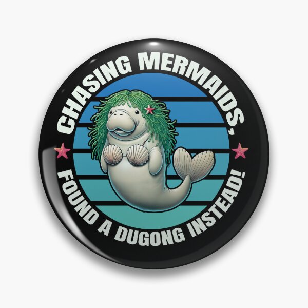 Item preview, Dugong Manatee Comic As A Mermaid designed and sold by sbachstroem.