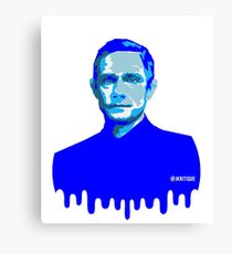 SHERLOCK BLUE Canvas Print