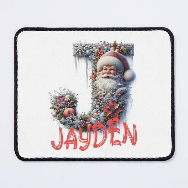 Item preview, Name Jayden. My name is Jayden, Christmas initial. designed and sold by MagelliShop.