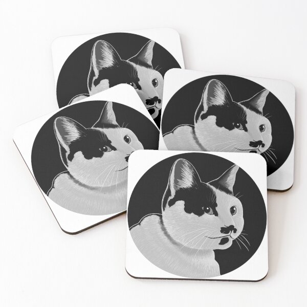 Item preview, Cow Cat designed and sold by Bravefoot Art.