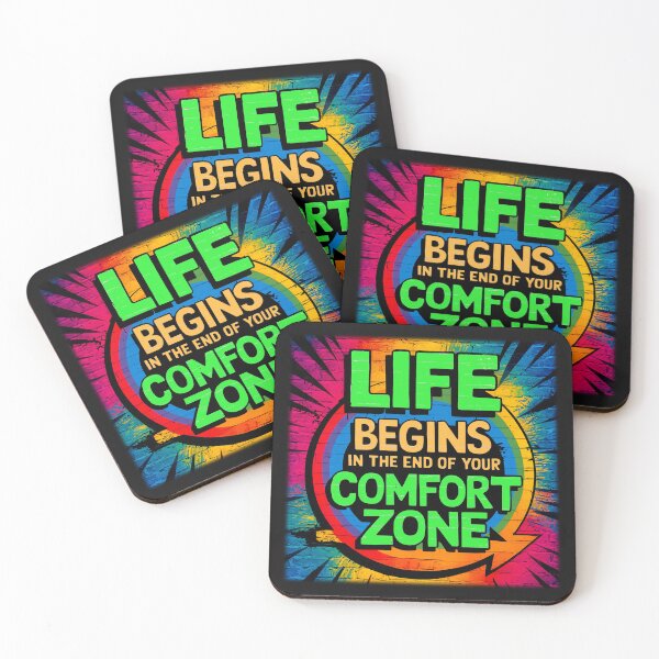 Item preview, Life Begins In The End Of Your Comfort Zone designed and sold by DBM Photo Art 1.
