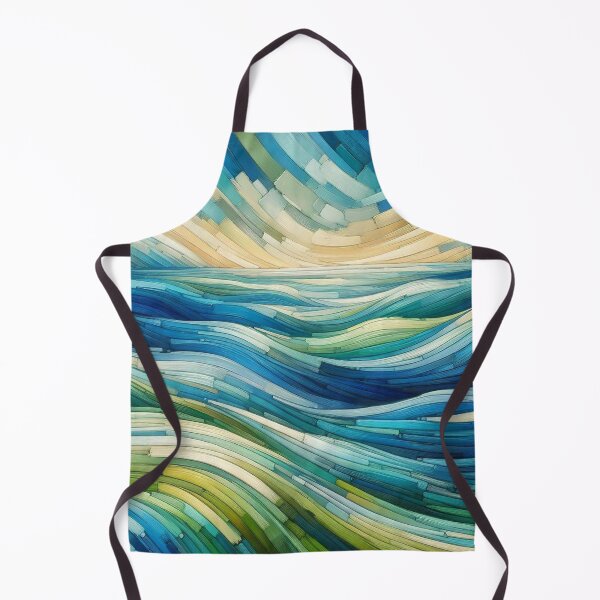 Item preview, wave pattern 16 designed and sold by blackwhiteblue.