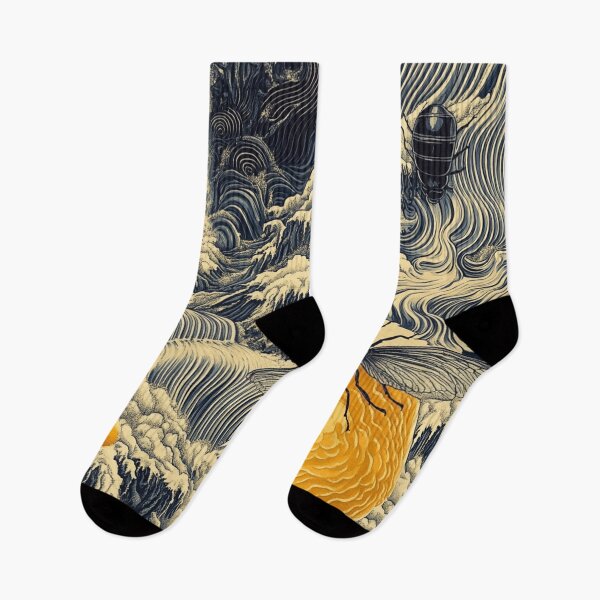 Item preview, Great wave of Insects designed and sold by patternshoprad.