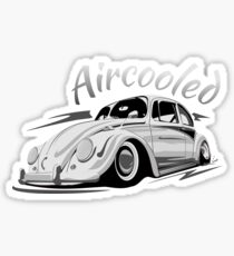 Beetle Beetle Bug Aircooled & quot; Low Style & quot; Sticker