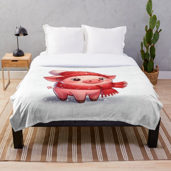 Item preview, Cerdo en rojo designed and sold by DesignFreaks7.