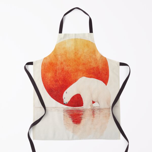 Item preview, Red Sun - An Arctic Wake-Up Call designed and sold by MindKunst.