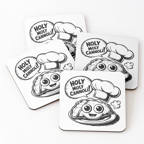 Item preview, Black and White Holy Moly Cannoli designed and sold by MonkaDesigns.