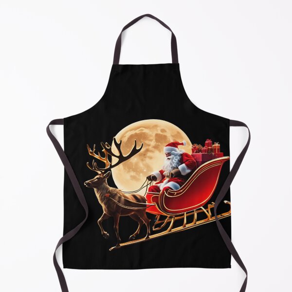 Item preview, Futuristic Santa Sleigh Christmas Art in Motion designed and sold by ChicTrendz.