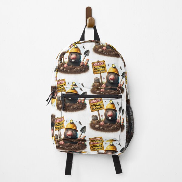Item preview, A mole with a yellow helmet. designed and sold by DesignFreaks7.